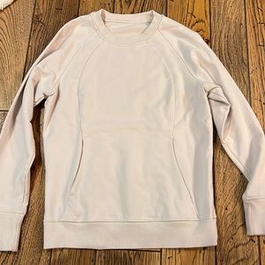 Lululemon Scuba Sweater Light Chrome